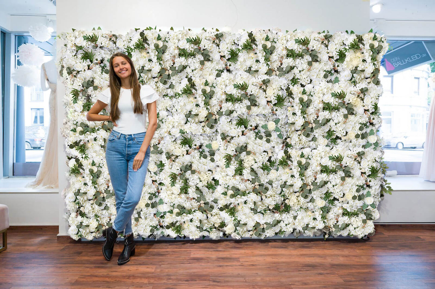 Blumenwand Pure